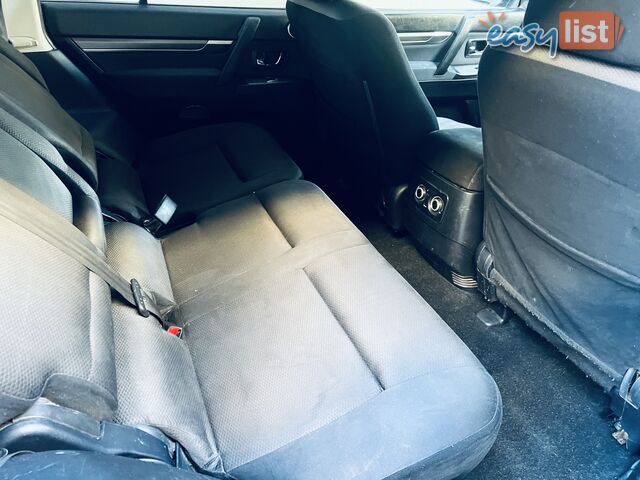 2011 MITSUBISHI PAJERO GLX LWB (4x4) 5 SP AUTO SPORTS MODE 4D WAGON TURBO DIESEL 