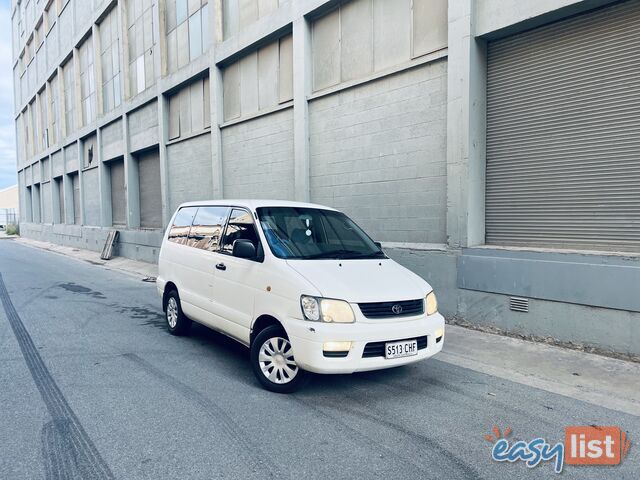 1999 TOYOTA SPACIA 5 SP MANUAL 4D WAGON