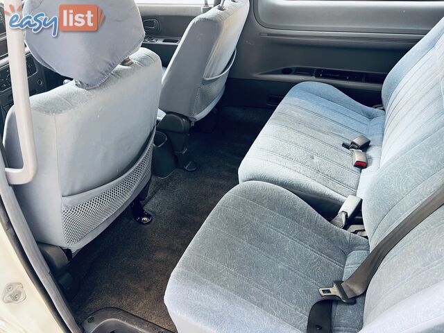 1999 TOYOTA SPACIA 5 SP MANUAL 4D WAGON