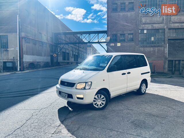 1999 TOYOTA SPACIA 5 SP MANUAL 4D WAGON