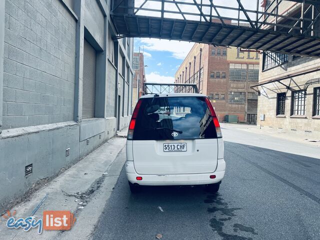 1999 TOYOTA SPACIA 5 SP MANUAL 4D WAGON