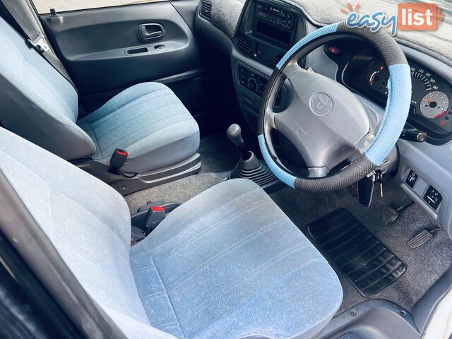 1999 TOYOTA SPACIA 5 SP MANUAL 4D WAGON