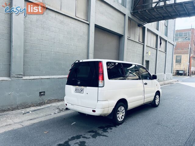 1999 TOYOTA SPACIA 5 SP MANUAL 4D WAGON