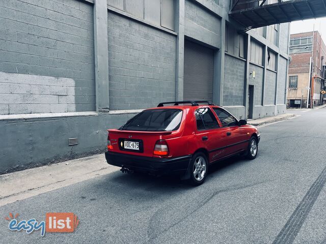 1995 NISSAN PULSAR LX 5 SP MANUAL 5D HATCHBACK