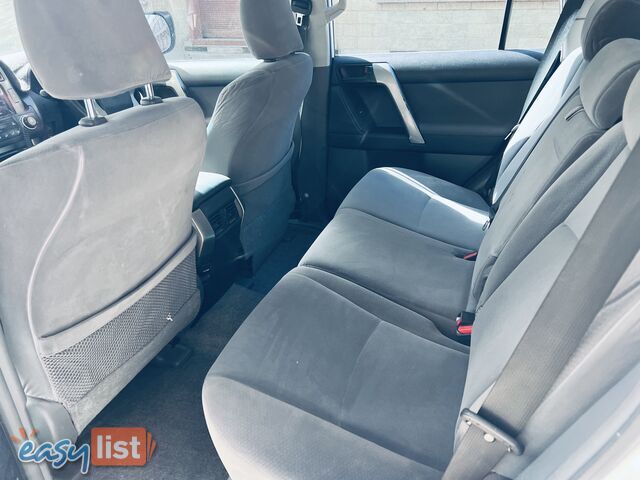 2011 TOYOTA LANDCRUISER PRADO GX (4x4) 5 SPEED SEQUENTIAL AUTOMATIC 4D WAGON