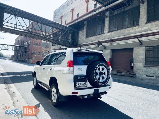 2011 TOYOTA LANDCRUISER PRADO GX (4x4) 5 SPEED SEQUENTIAL AUTOMATIC 4D WAGON