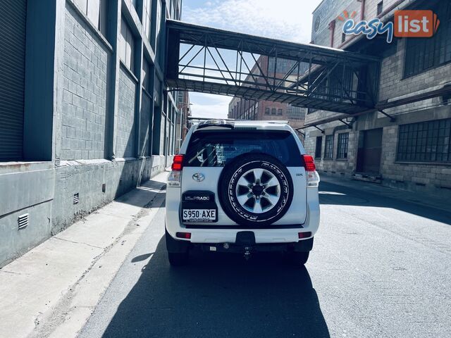 2011 TOYOTA LANDCRUISER PRADO GX (4x4) 5 SPEED SEQUENTIAL AUTOMATIC 4D WAGON