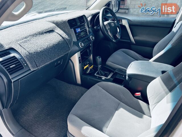 2011 TOYOTA LANDCRUISER PRADO GX (4x4) 5 SPEED SEQUENTIAL AUTOMATIC 4D WAGON