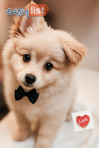 LAST ADORABLE FLUFFY MALTIPOM PUPPY