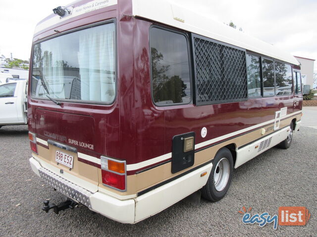 TOYOTA COASTER SUPER LOUNGE.