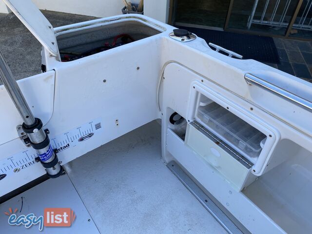 2007 Haines Signature 542f cuddy cabin powered by df140hp Suzuki outboard