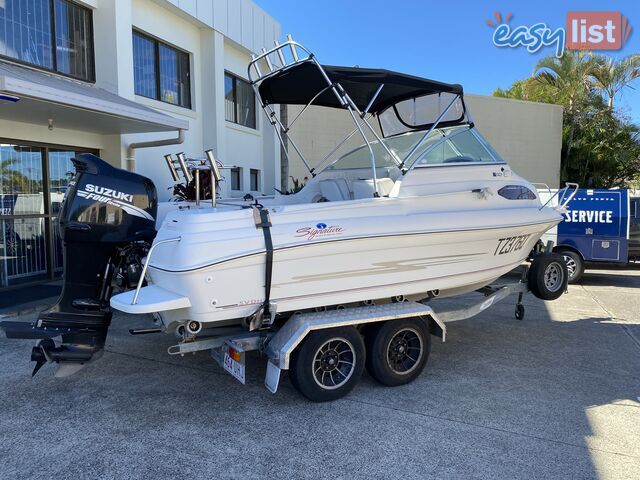 2007 Haines Signature 542f cuddy cabin powered by df140hp Suzuki outboard