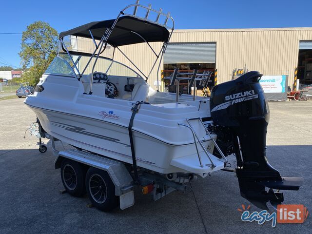 2007 Haines Signature 542f cuddy cabin powered by df140hp Suzuki outboard
