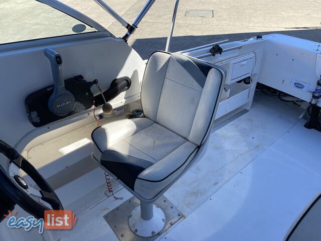 2007 Haines Signature 542f cuddy cabin powered by df140hp Suzuki outboard