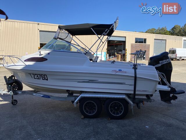 2007 Haines Signature 542f cuddy cabin powered by df140hp Suzuki outboard