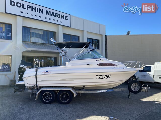 2007 Haines Signature 542f cuddy cabin powered by df140hp Suzuki outboard