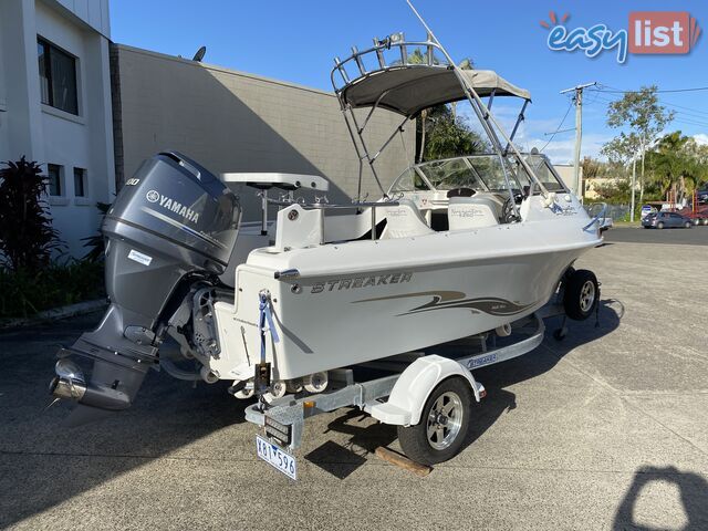 2016 Streaker Navigator 5250 powered by a 100hp Yamaha four stroke
