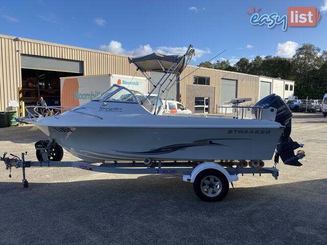 2016 Streaker Navigator 5250 powered by a 100hp Yamaha four stroke