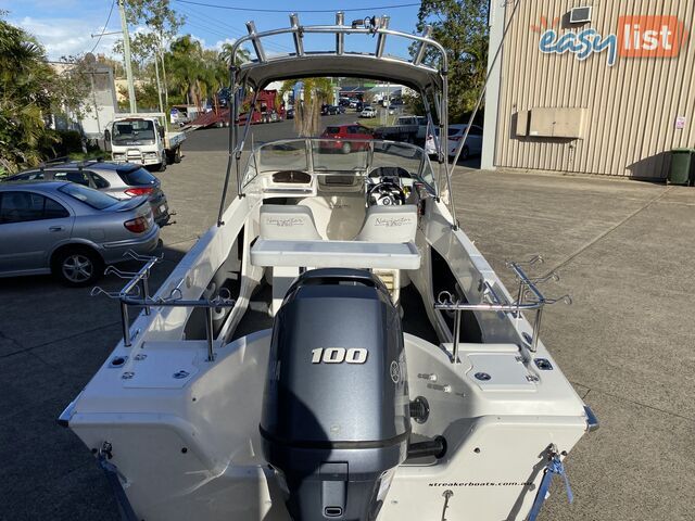 2016 Streaker Navigator 5250 powered by a 100hp Yamaha four stroke