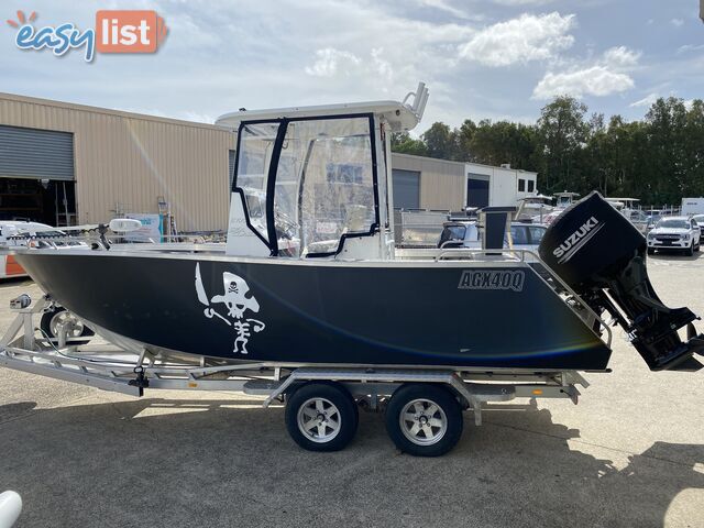 2018 Australian Masters Marine 5700 Seaclass Centre console. Powered by a 200hp fuel injected four s