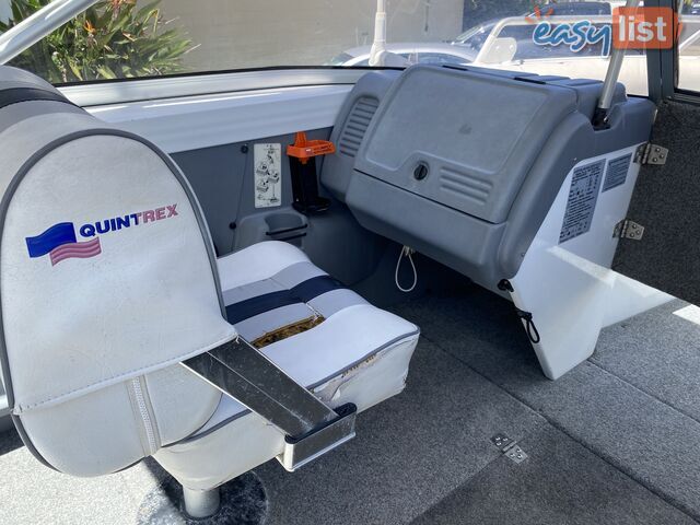 2007 Quintrex 480 Freedom Sport  with 75hp Mercury outboard on Fully Galvanized braked trailer