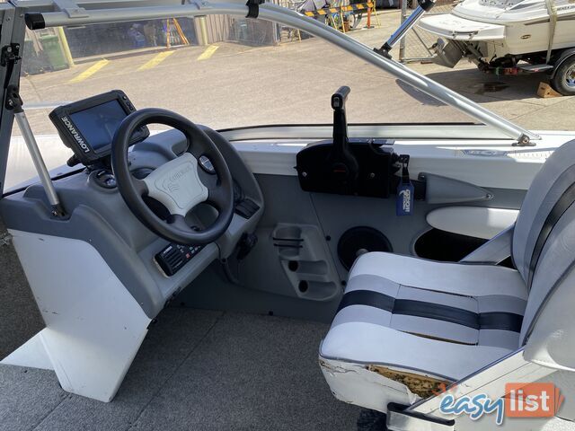 2007 Quintrex 480 Freedom Sport  with 75hp Mercury outboard on Fully Galvanized braked trailer