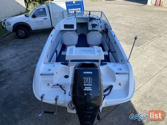 2005 Freedom 4.94 Getaway powered by 70hp Suzuki 