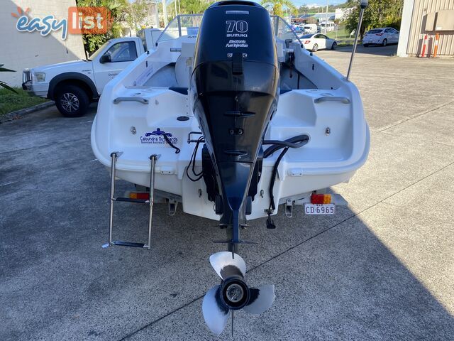 2005 Freedom 4.94 Getaway powered by 70hp Suzuki 