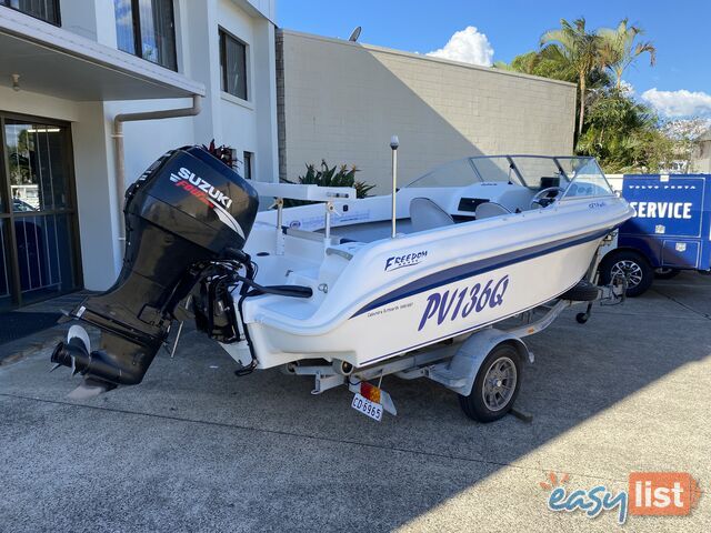 2005 Freedom 4.94 Getaway powered by 70hp Suzuki 