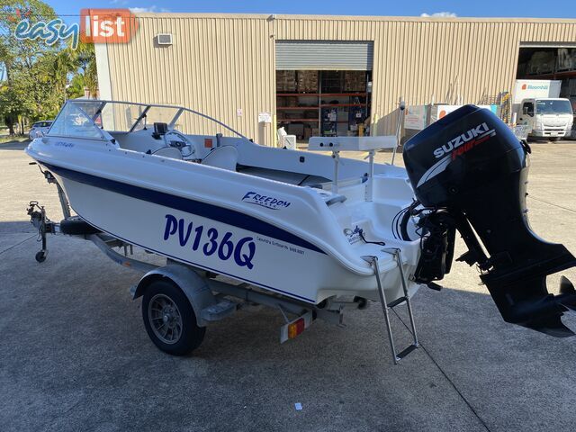 2005 Freedom 4.94 Getaway powered by 70hp Suzuki 