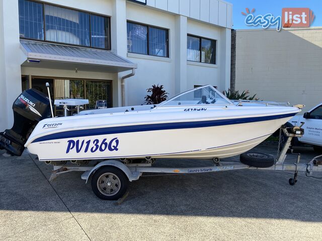 2005 Freedom 4.94 Getaway powered by 70hp Suzuki 