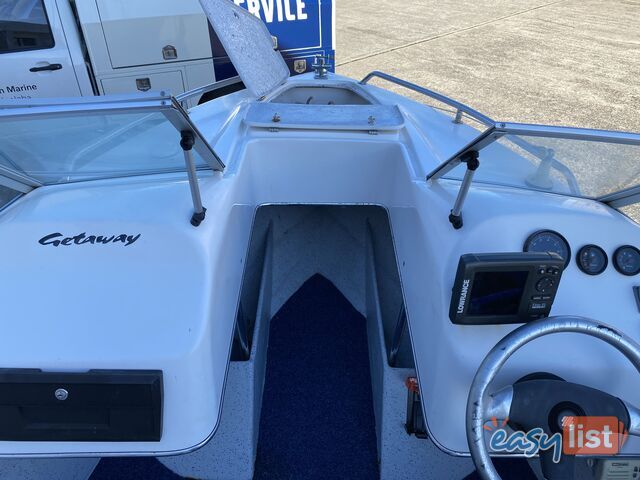 2005 Freedom 4.94 Getaway powered by 70hp Suzuki 