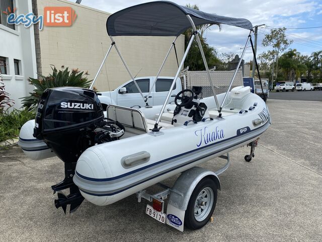 2020 Skip Inflatables Blue water 380 powered buy 30hp Suzuki outboard 