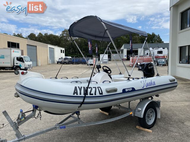 2020 Skip Inflatables Blue water 380 powered buy 30hp Suzuki outboard 