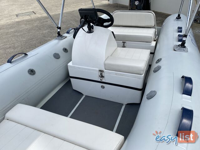 2020 Skip Inflatables Blue water 380 powered buy 30hp Suzuki outboard 