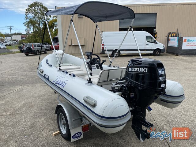 2020 Skip Inflatables Blue water 380 powered buy 30hp Suzuki outboard 