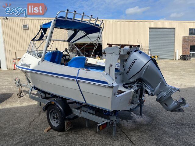5m Seafarer cuddy cabin powered by 60hp Honda fuel injected four stroke  