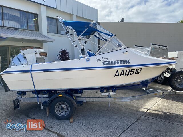 5m Seafarer cuddy cabin powered by 60hp Honda fuel injected four stroke  