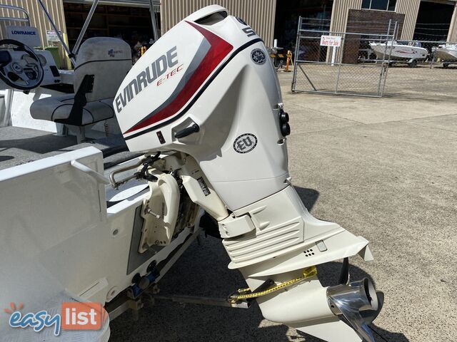 2017 Quintrex 420 Renegade S.C. with 50hp Evinrude on Aluminum Trailer