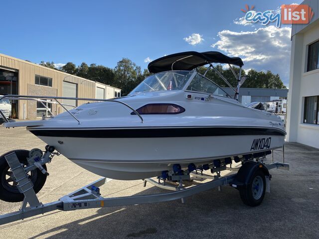 2007 Haines Signature 493f powered by a 70hp Suzuki on Trailer 