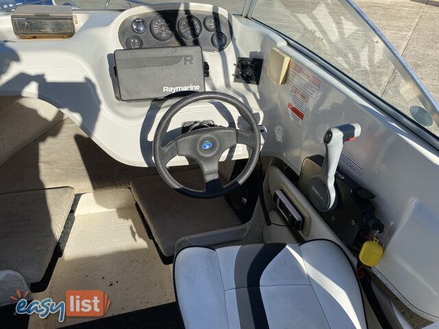 2007 Haines Signature 493f powered by a 70hp Suzuki on Trailer 