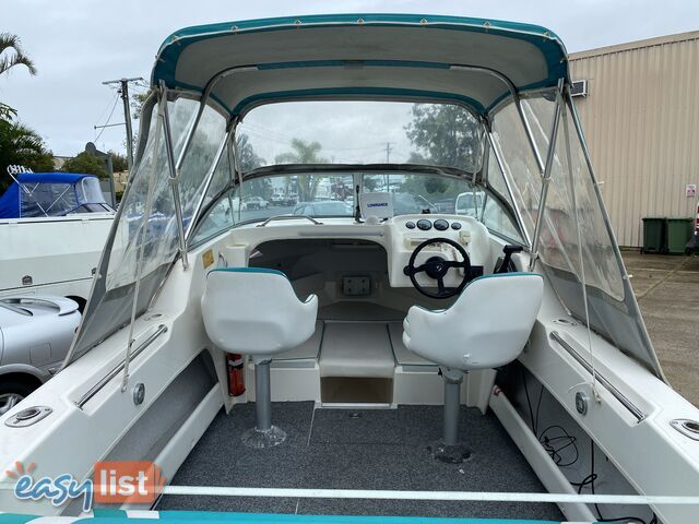 2003 Mustang 1600Half Cabin - 75HP Mercury 246 Hours