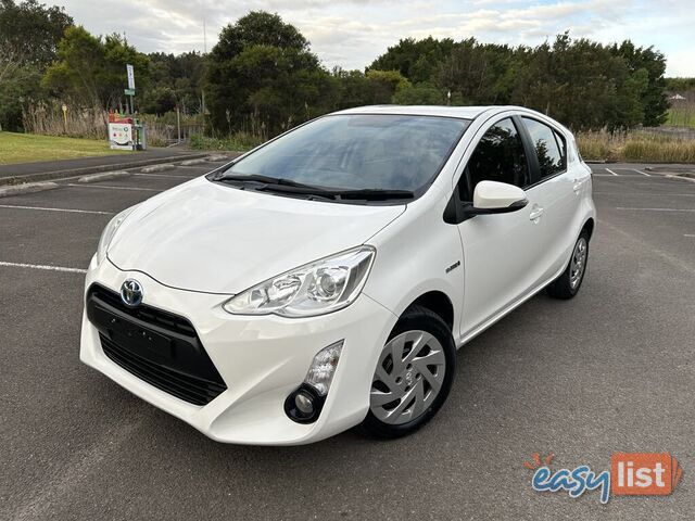 2016 Toyota Prius c NHP10R MY15 Hybrid Hatchback Automatic