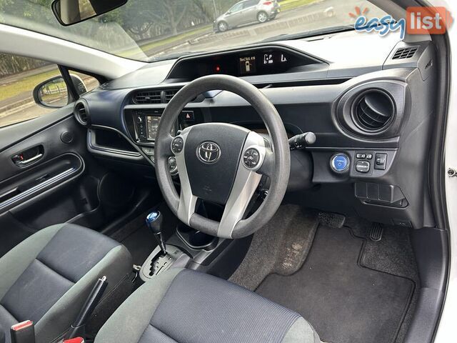 2016 Toyota Prius c NHP10R MY15 Hybrid Hatchback Automatic