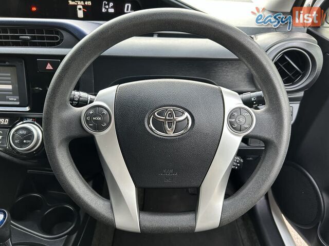 2016 Toyota Prius c NHP10R MY15 Hybrid Hatchback Automatic