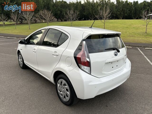 2016 Toyota Prius c NHP10R MY15 Hybrid Hatchback Automatic