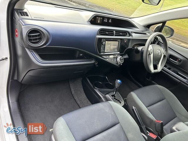 2016 Toyota Prius c NHP10R MY15 Hybrid Hatchback Automatic