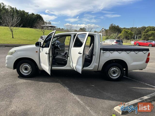 2013 Toyota Hilux GGN15R MY14 HILUX Ute Automatic