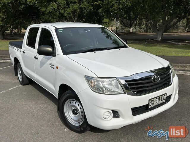 2013 Toyota Hilux GGN15R MY14 HILUX Ute Automatic