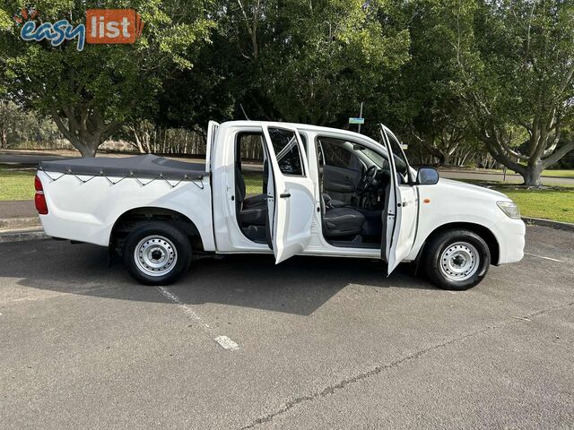 2013 Toyota Hilux GGN15R MY14 HILUX Ute Automatic